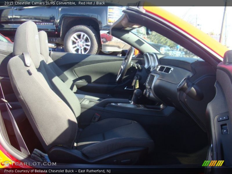 Red Hot / Black 2015 Chevrolet Camaro SS/RS Convertible