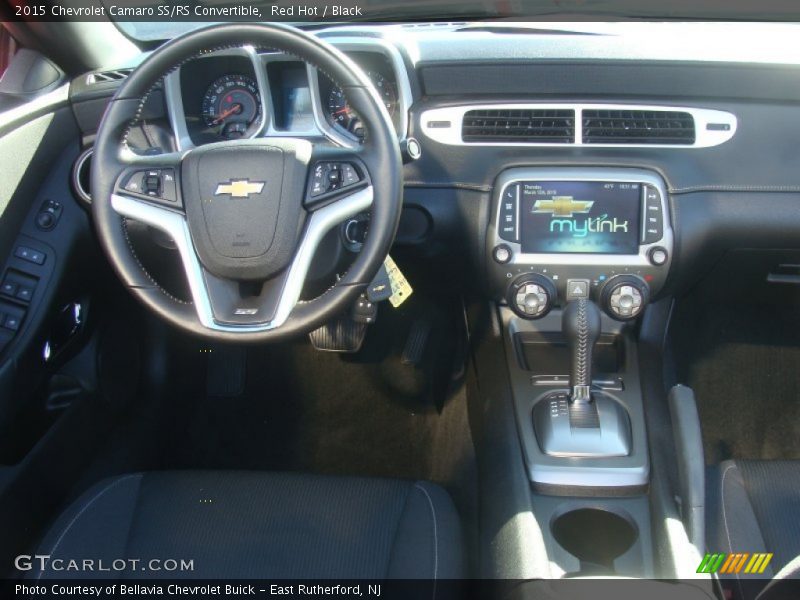 Red Hot / Black 2015 Chevrolet Camaro SS/RS Convertible