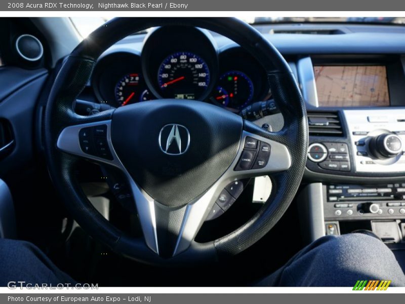 Nighthawk Black Pearl / Ebony 2008 Acura RDX Technology