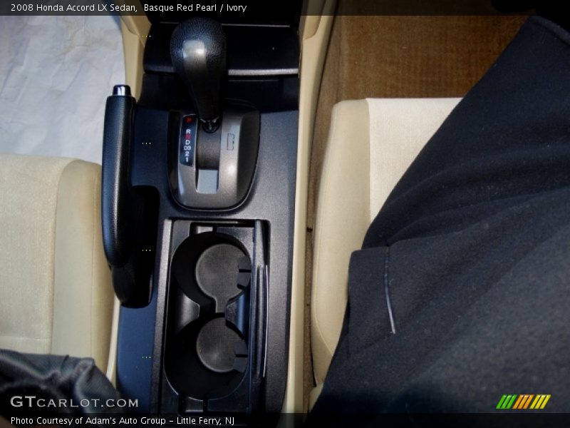 Basque Red Pearl / Ivory 2008 Honda Accord LX Sedan
