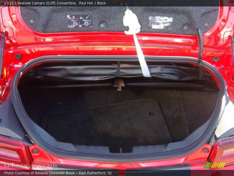 Red Hot / Black 2015 Chevrolet Camaro SS/RS Convertible
