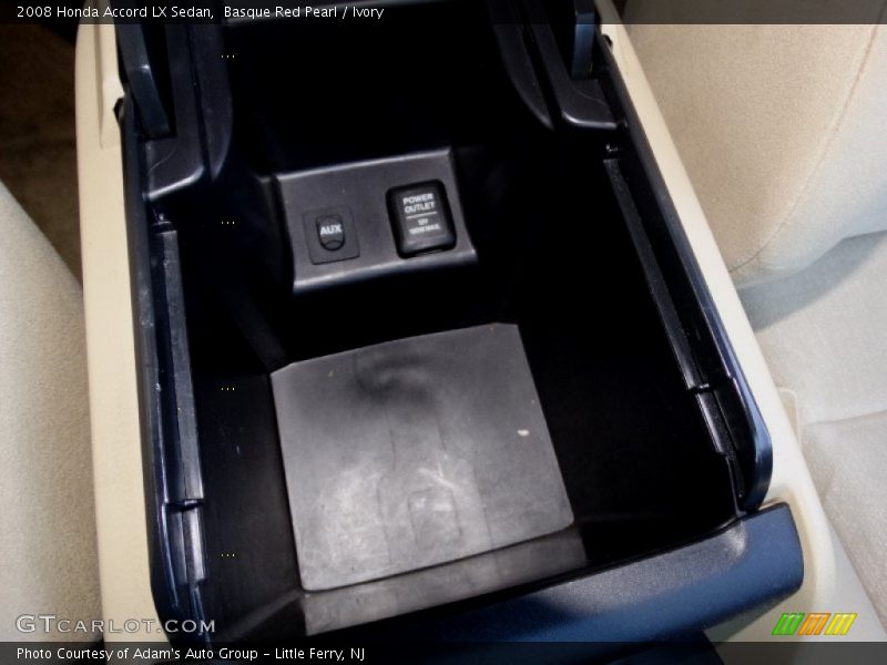Basque Red Pearl / Ivory 2008 Honda Accord LX Sedan
