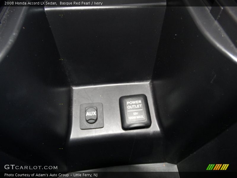 Basque Red Pearl / Ivory 2008 Honda Accord LX Sedan