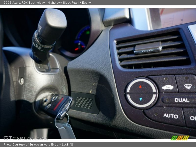 Nighthawk Black Pearl / Ebony 2008 Acura RDX Technology