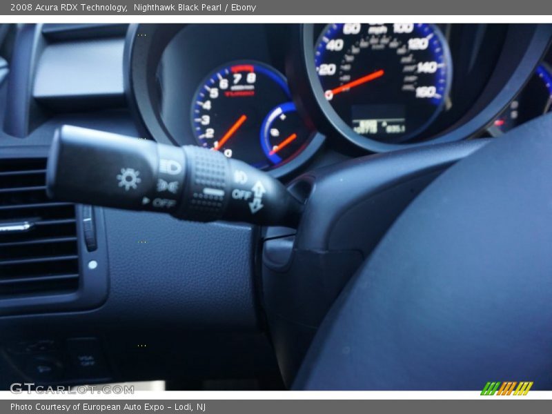Nighthawk Black Pearl / Ebony 2008 Acura RDX Technology