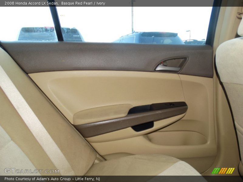 Basque Red Pearl / Ivory 2008 Honda Accord LX Sedan