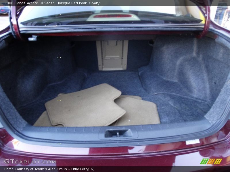 Basque Red Pearl / Ivory 2008 Honda Accord LX Sedan