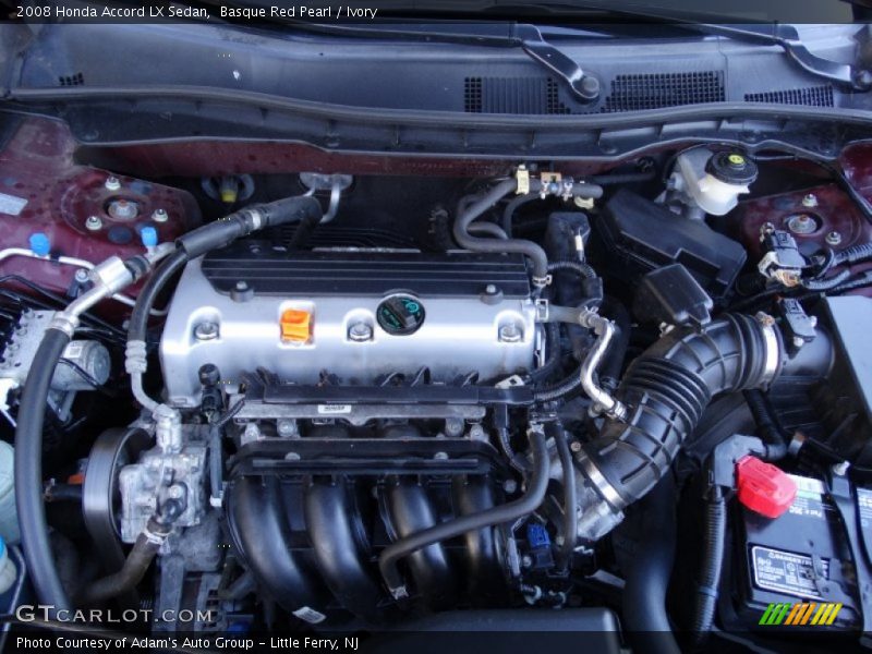  2008 Accord LX Sedan Engine - 2.4 Liter DOHC 16-Valve i-VTEC 4 Cylinder