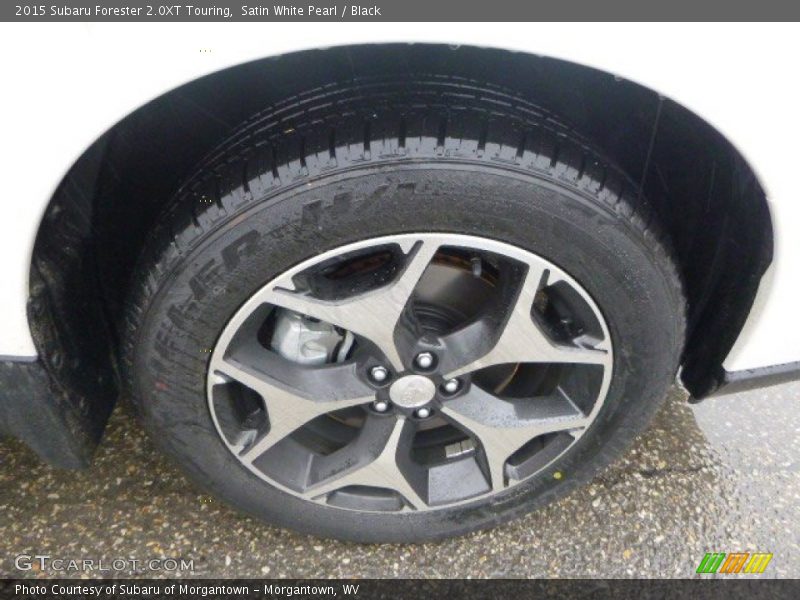 Satin White Pearl / Black 2015 Subaru Forester 2.0XT Touring