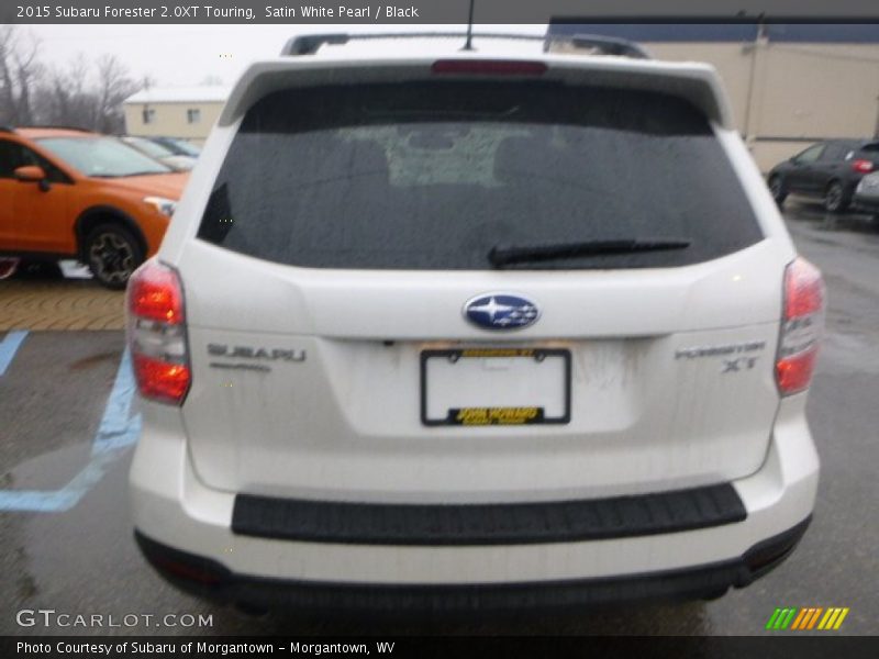 Satin White Pearl / Black 2015 Subaru Forester 2.0XT Touring