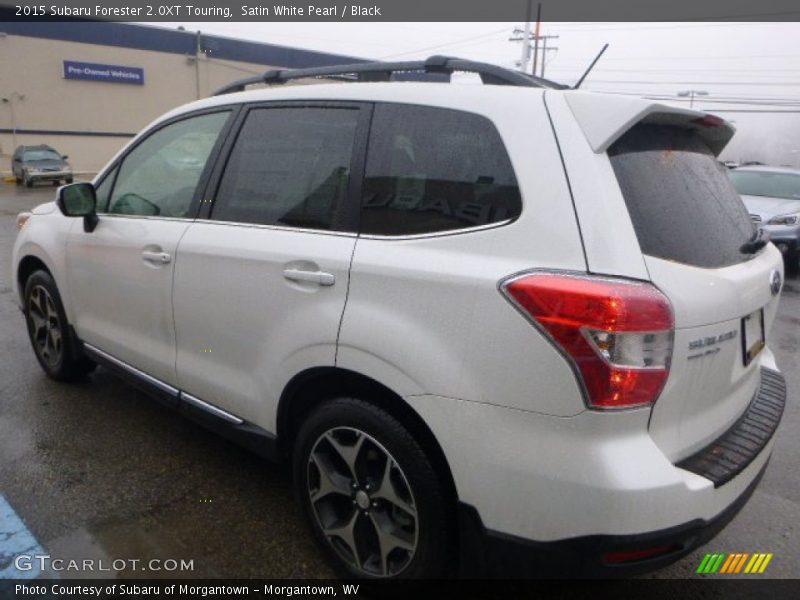 Satin White Pearl / Black 2015 Subaru Forester 2.0XT Touring