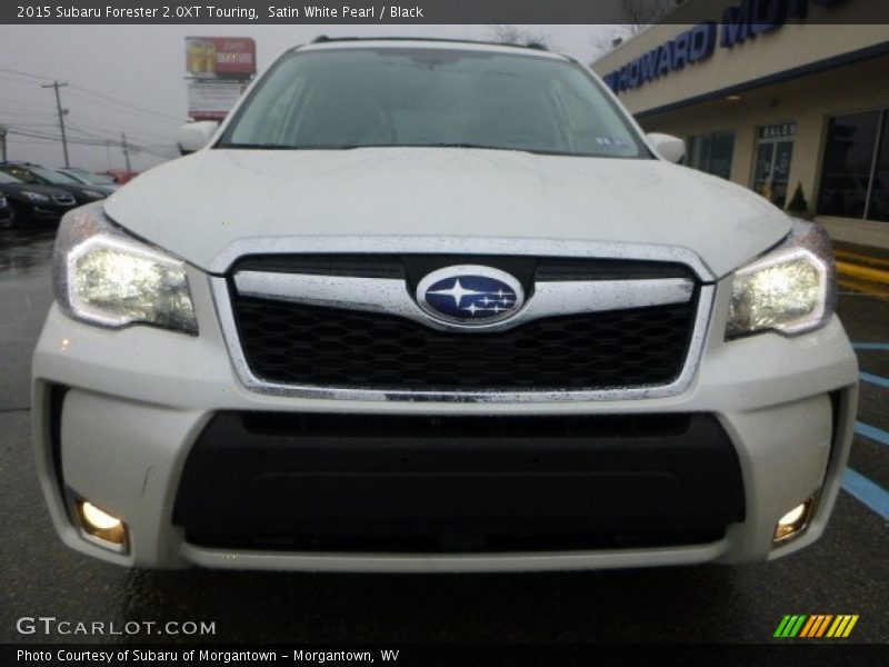 Satin White Pearl / Black 2015 Subaru Forester 2.0XT Touring