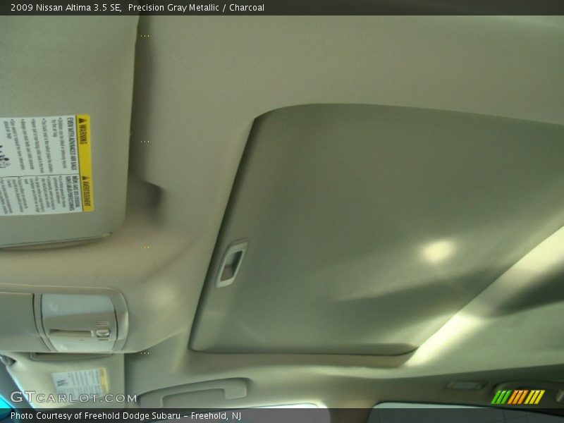 Precision Gray Metallic / Charcoal 2009 Nissan Altima 3.5 SE