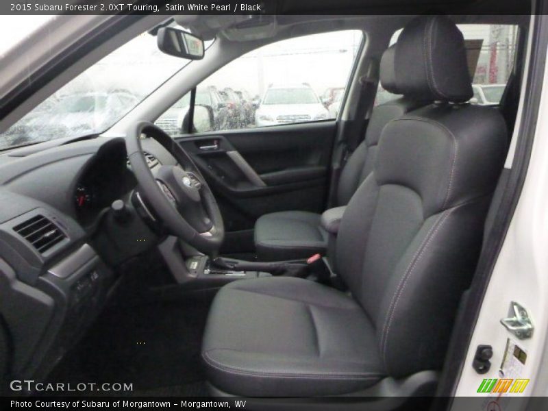 Satin White Pearl / Black 2015 Subaru Forester 2.0XT Touring