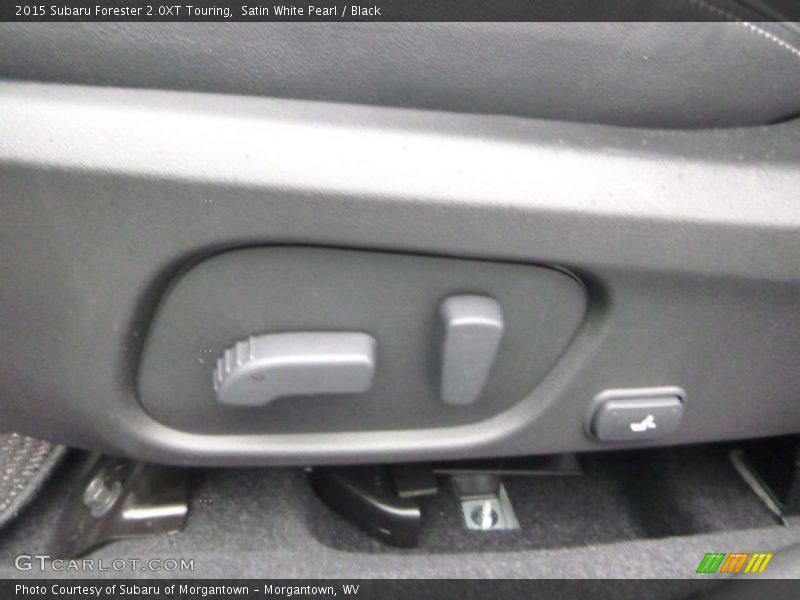 Satin White Pearl / Black 2015 Subaru Forester 2.0XT Touring