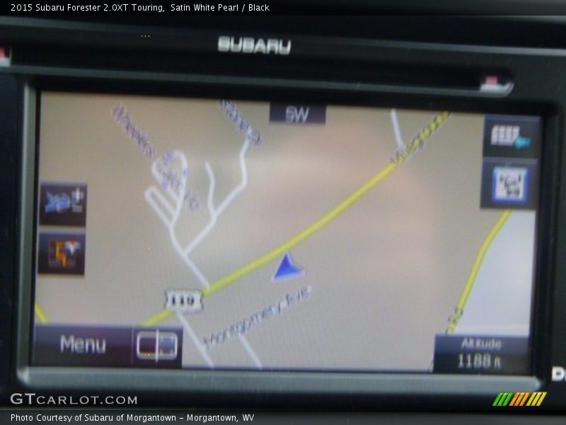 Satin White Pearl / Black 2015 Subaru Forester 2.0XT Touring