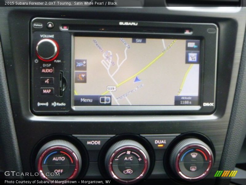 Satin White Pearl / Black 2015 Subaru Forester 2.0XT Touring