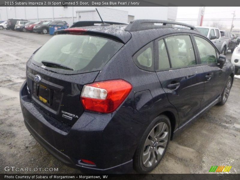 Deep Sea Blue Pearl / Ivory 2015 Subaru Impreza 2.0i Sport Limited 5 Door