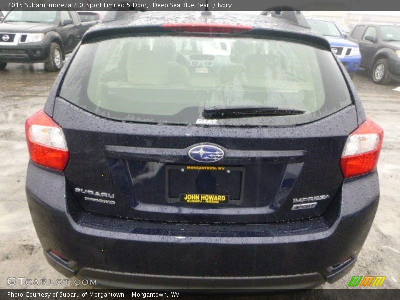 Deep Sea Blue Pearl / Ivory 2015 Subaru Impreza 2.0i Sport Limited 5 Door