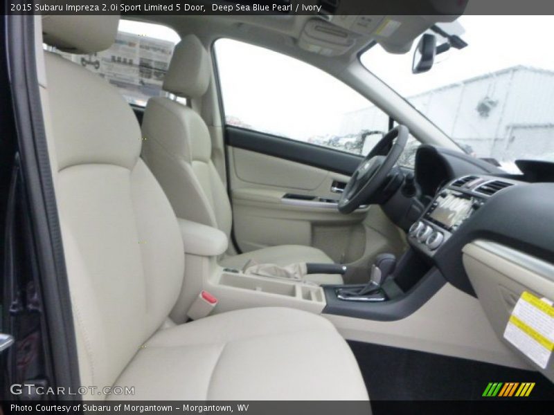 Front Seat of 2015 Impreza 2.0i Sport Limited 5 Door