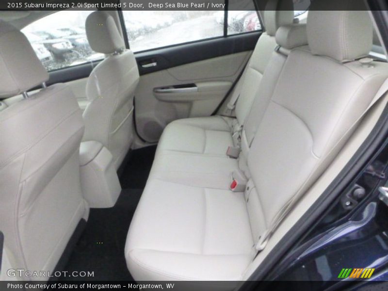 Rear Seat of 2015 Impreza 2.0i Sport Limited 5 Door