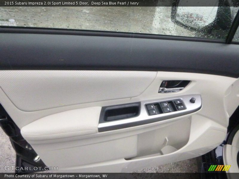 Deep Sea Blue Pearl / Ivory 2015 Subaru Impreza 2.0i Sport Limited 5 Door
