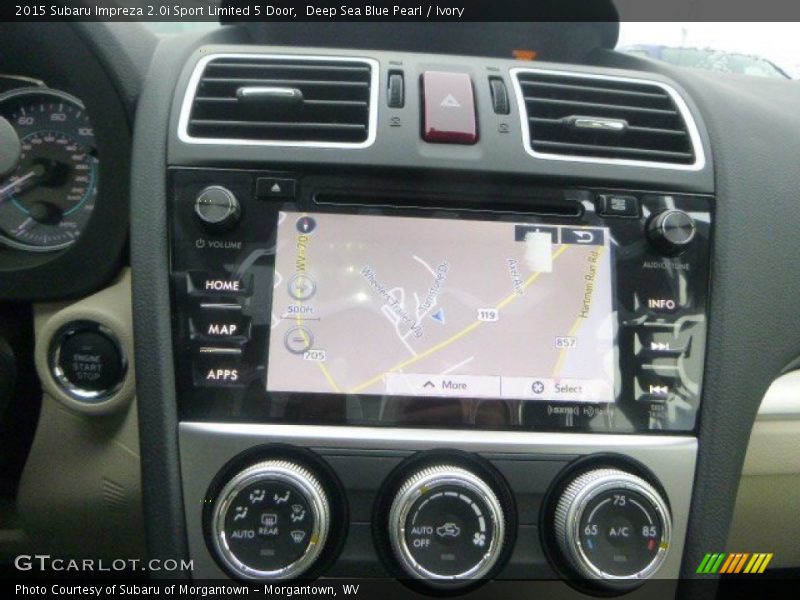 Controls of 2015 Impreza 2.0i Sport Limited 5 Door