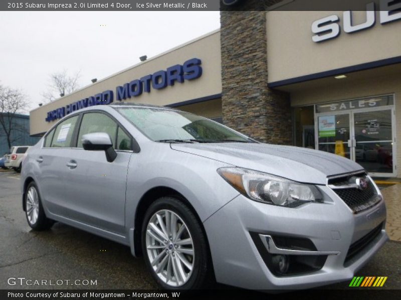 Ice Silver Metallic / Black 2015 Subaru Impreza 2.0i Limited 4 Door
