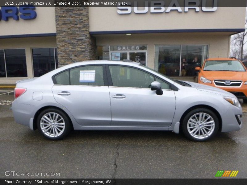 Ice Silver Metallic / Black 2015 Subaru Impreza 2.0i Limited 4 Door