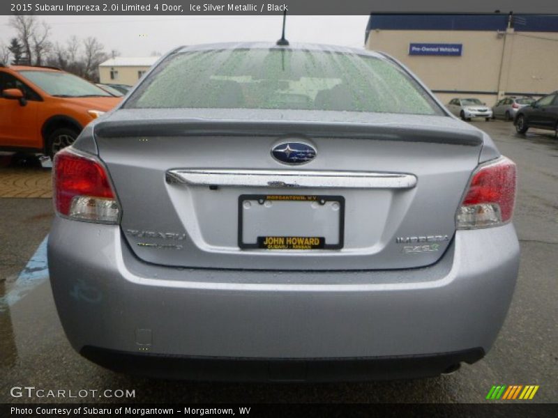 Ice Silver Metallic / Black 2015 Subaru Impreza 2.0i Limited 4 Door