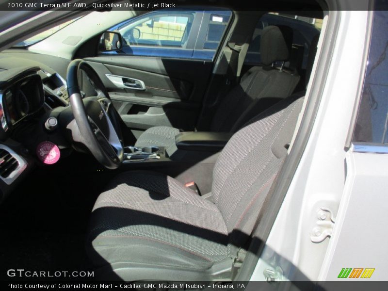 Quicksilver Metallic / Jet Black 2010 GMC Terrain SLE AWD