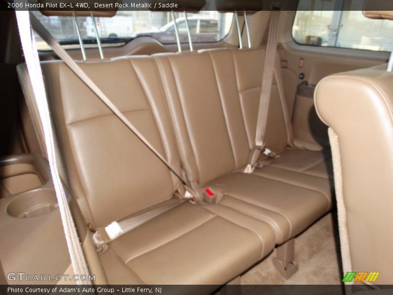 Rear Seat of 2006 Pilot EX-L 4WD