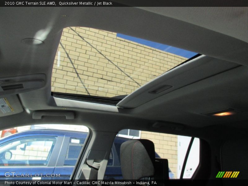 Quicksilver Metallic / Jet Black 2010 GMC Terrain SLE AWD