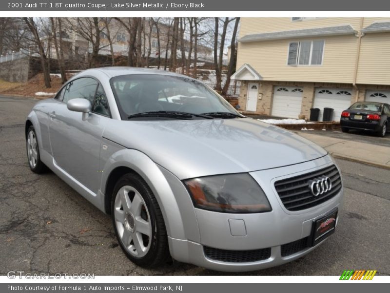 Lake Silver Metallic / Ebony Black 2001 Audi TT 1.8T quattro Coupe