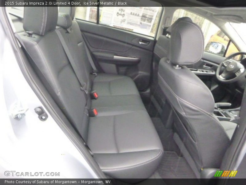Rear Seat of 2015 Impreza 2.0i Limited 4 Door