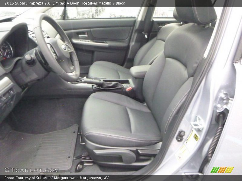Ice Silver Metallic / Black 2015 Subaru Impreza 2.0i Limited 4 Door