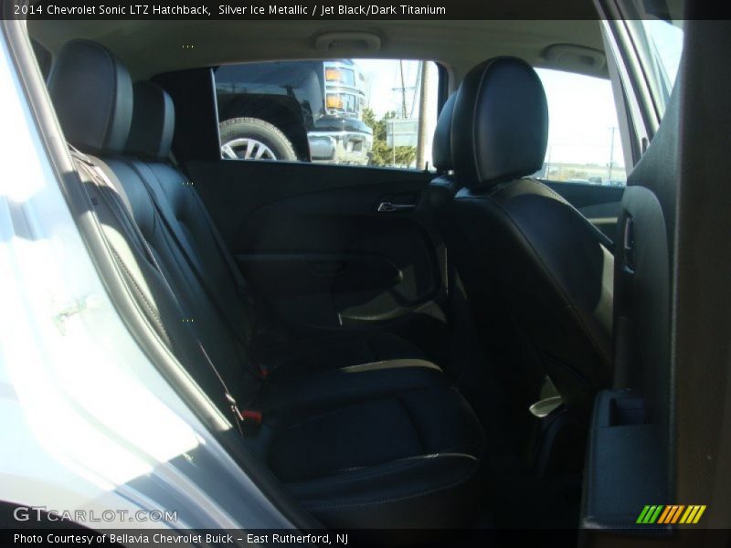 Silver Ice Metallic / Jet Black/Dark Titanium 2014 Chevrolet Sonic LTZ Hatchback