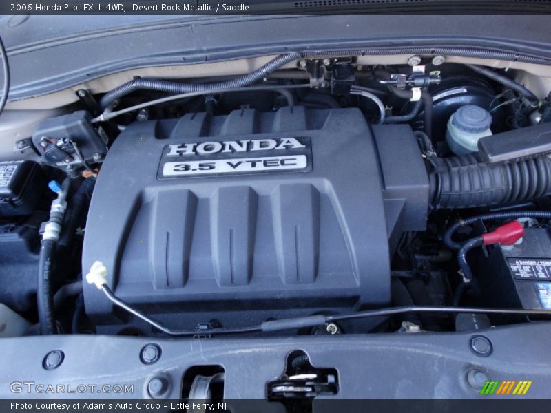 2006 Pilot EX-L 4WD Engine - 3.5 Liter SOHC 24-Valve i-VTEC V6