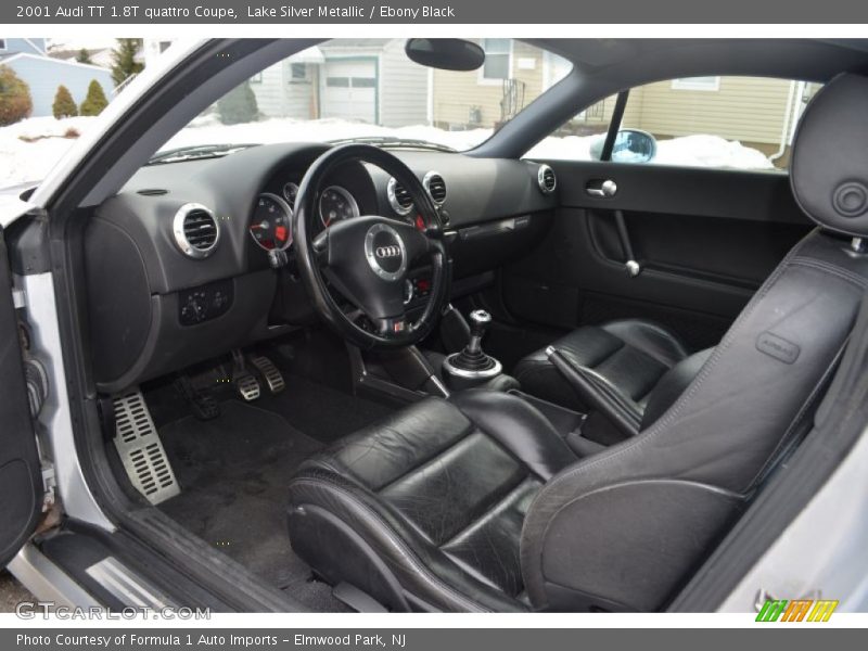 Ebony Black Interior - 2001 TT 1.8T quattro Coupe 