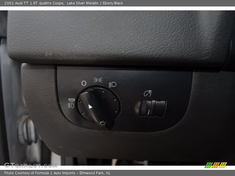 Controls of 2001 TT 1.8T quattro Coupe