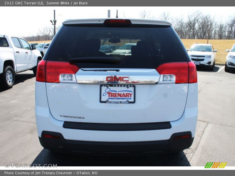 Summit White / Jet Black 2013 GMC Terrain SLE
