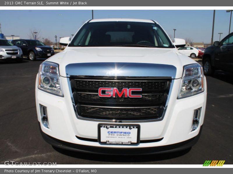 Summit White / Jet Black 2013 GMC Terrain SLE