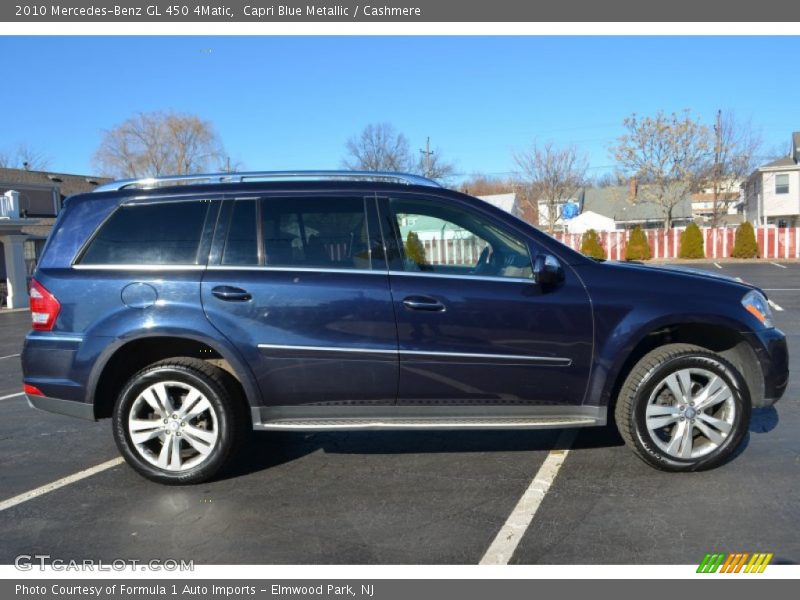 Capri Blue Metallic / Cashmere 2010 Mercedes-Benz GL 450 4Matic