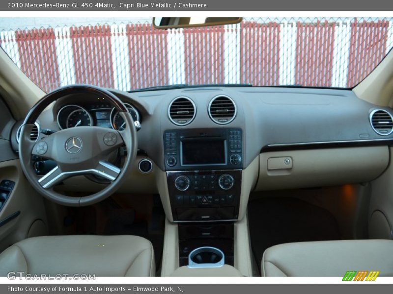 Capri Blue Metallic / Cashmere 2010 Mercedes-Benz GL 450 4Matic