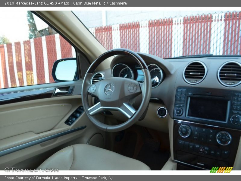 Capri Blue Metallic / Cashmere 2010 Mercedes-Benz GL 450 4Matic