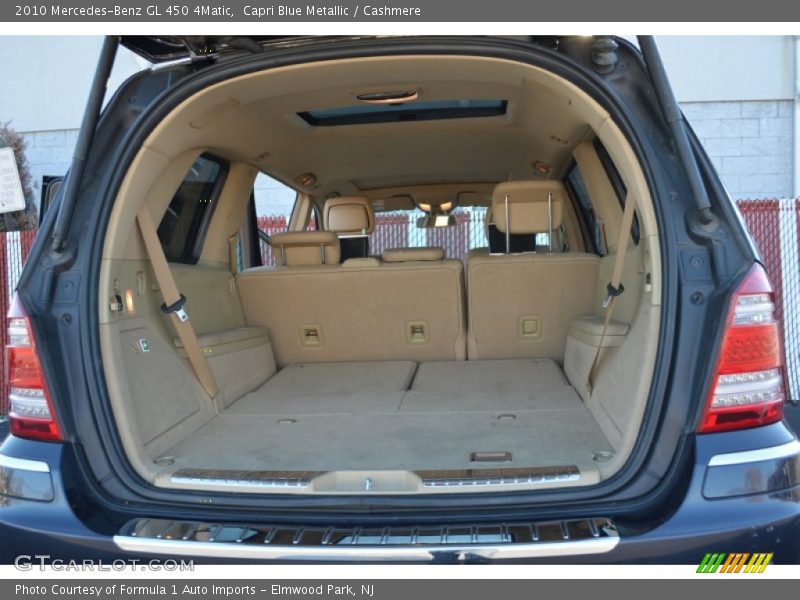 Capri Blue Metallic / Cashmere 2010 Mercedes-Benz GL 450 4Matic