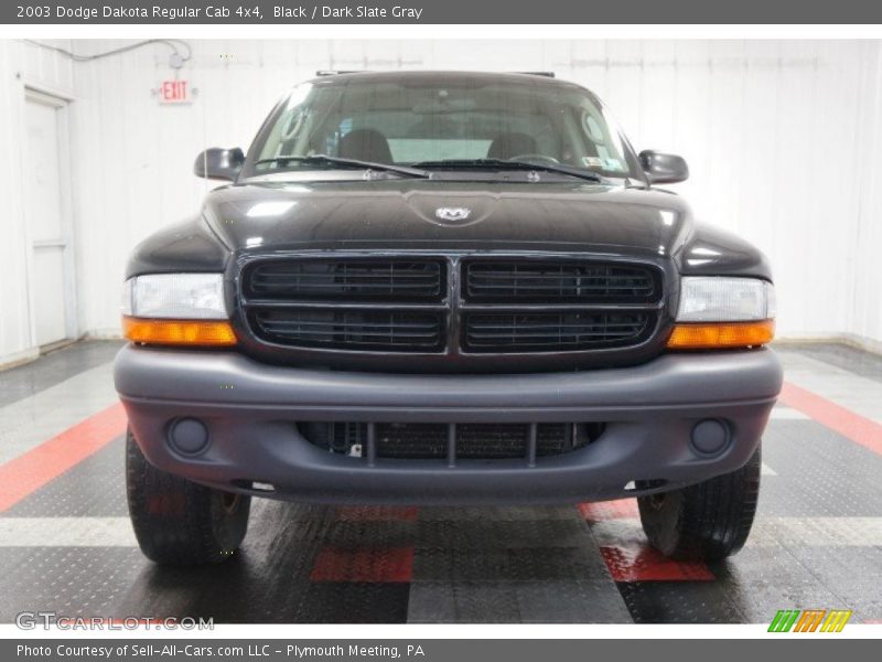 Black / Dark Slate Gray 2003 Dodge Dakota Regular Cab 4x4