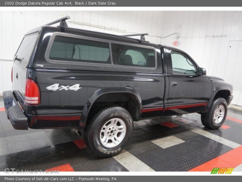 Black / Dark Slate Gray 2003 Dodge Dakota Regular Cab 4x4