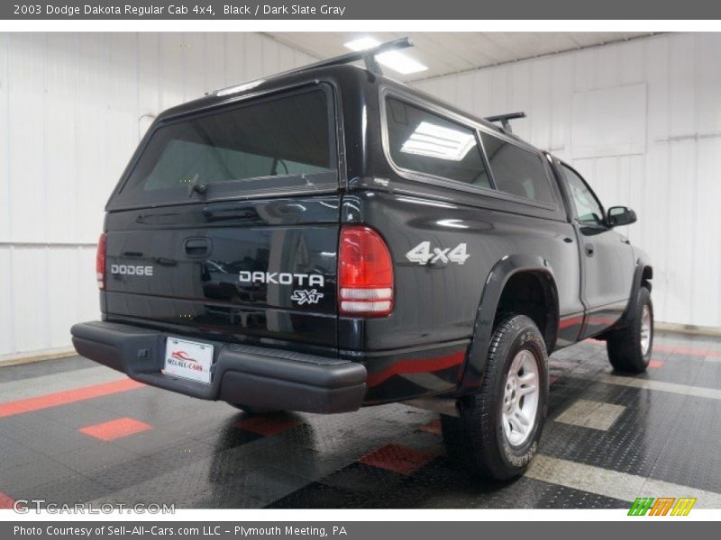 Black / Dark Slate Gray 2003 Dodge Dakota Regular Cab 4x4