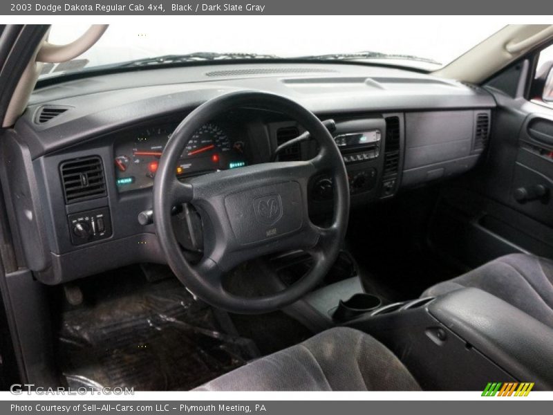  2003 Dakota Regular Cab 4x4 Dark Slate Gray Interior